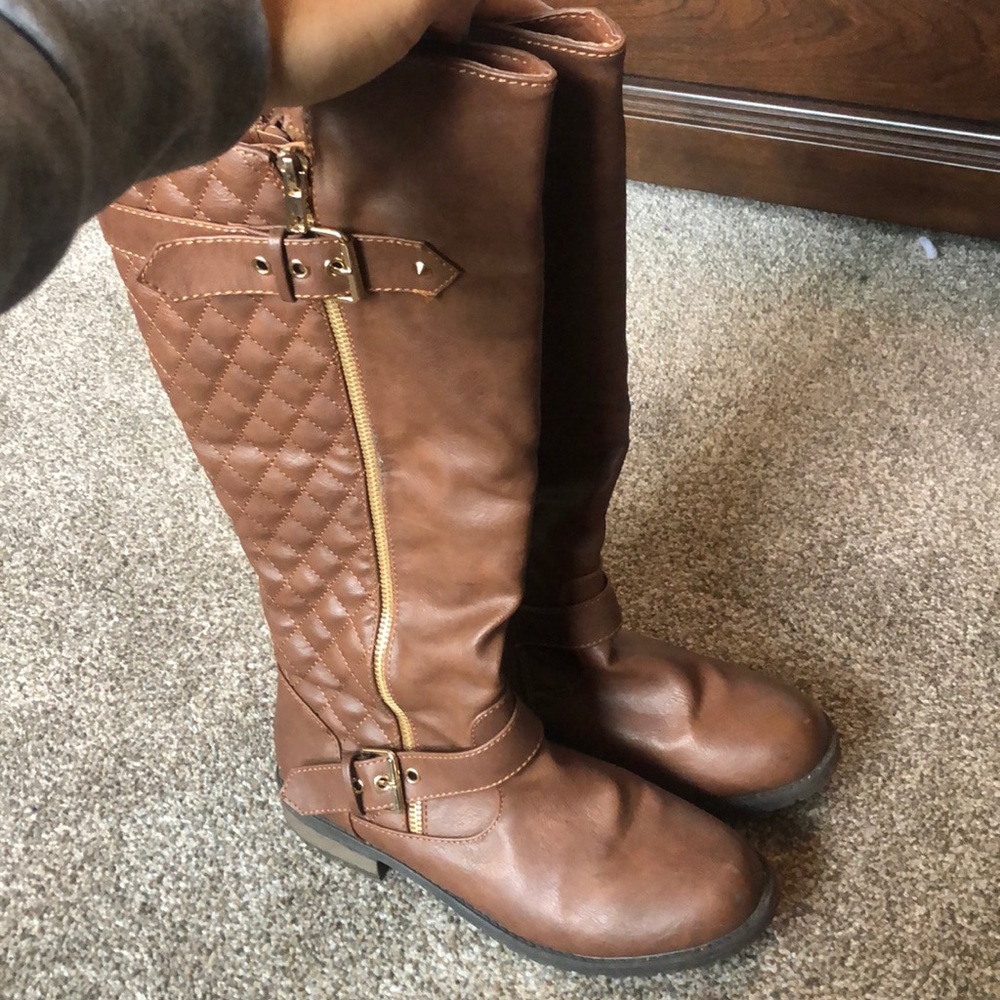 Knee high boots
